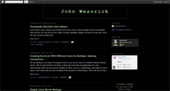 Desktop Screenshot of john.wesorick.com